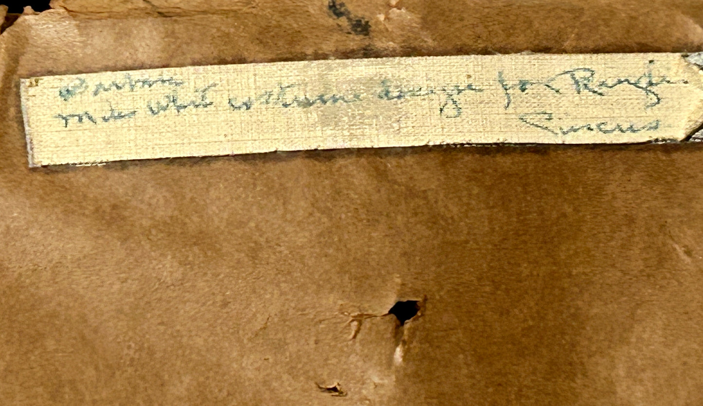 MILES WHITE COSTUME DESIGN WATERCOLOR FOR RINGLING CIRCUS SHOWS