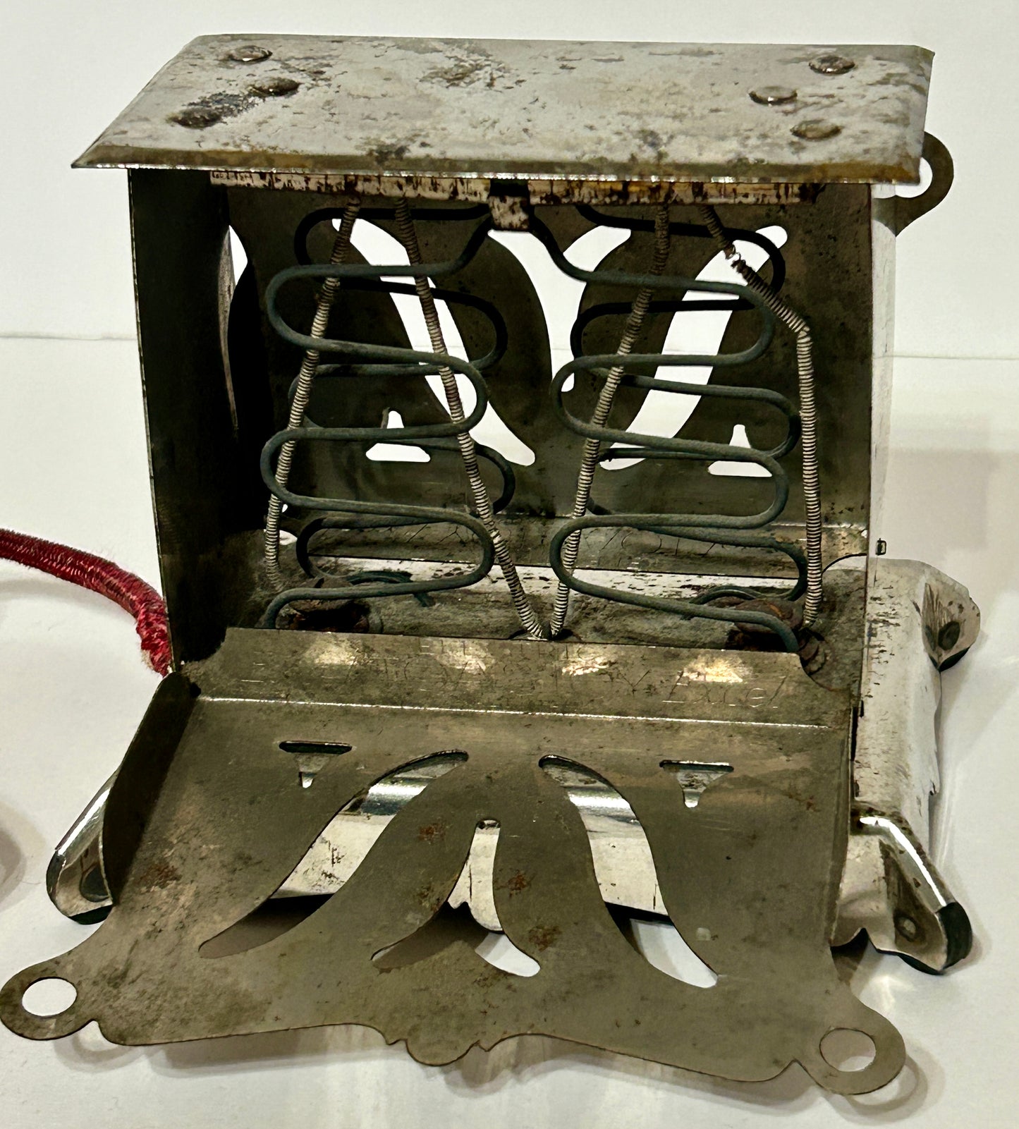 ANTIQUE CHILDS EXEL BRAND TOY TOASTER