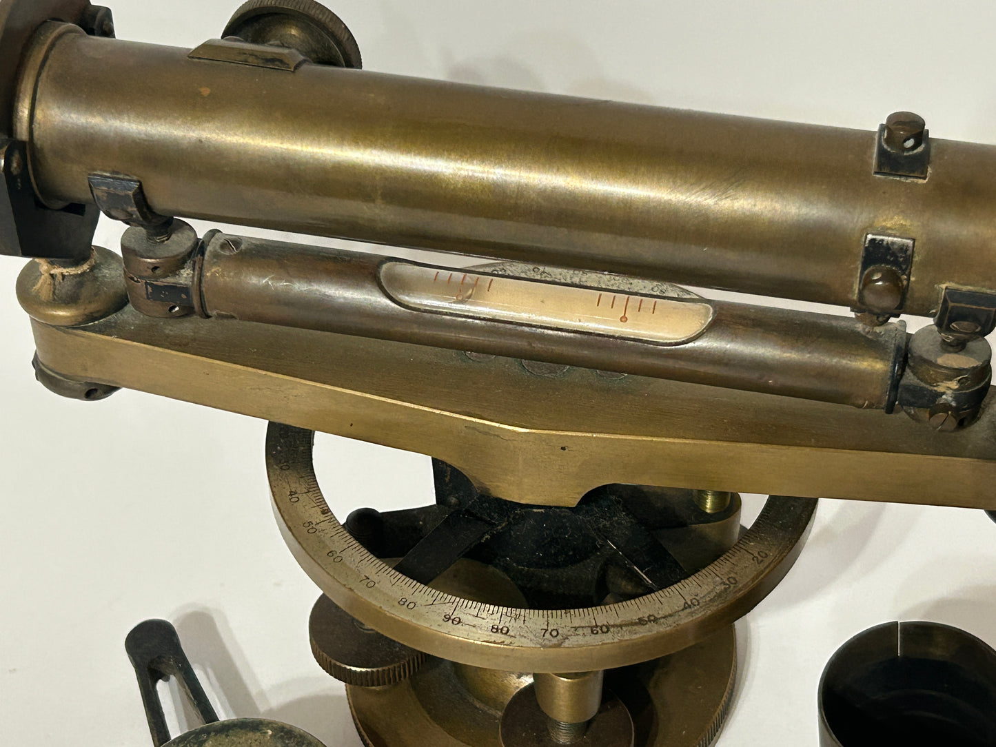 BECKMAN BRASS SURVEYING ANTIQUE TRANSIT