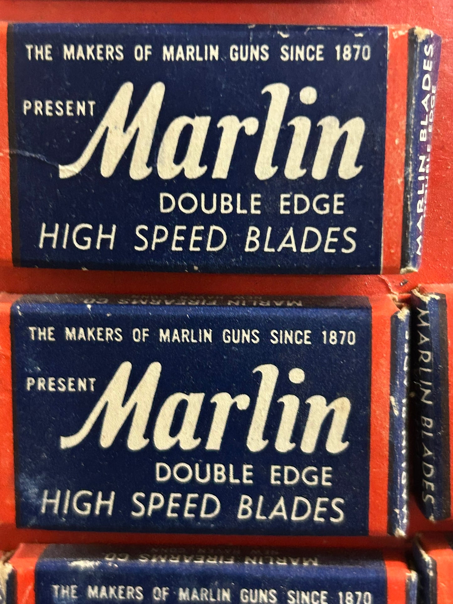 MARLIN FIREARMS RAZOR BLADES DISPLAY