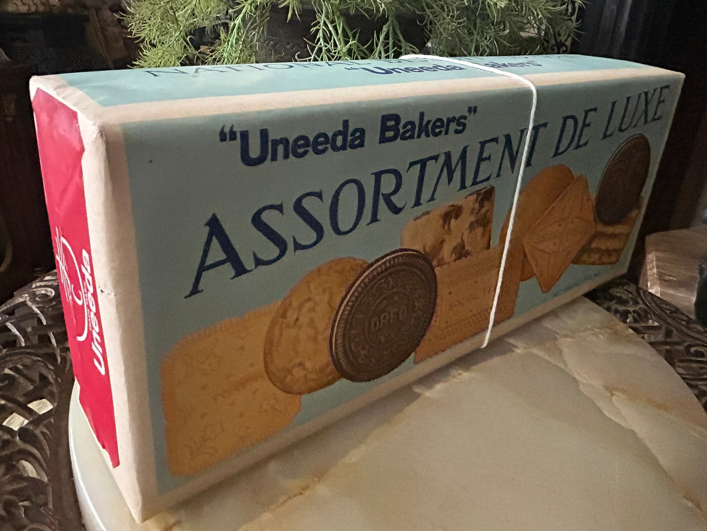 NABISCO BAKERS ASSORTMENT DE LUXE ANTIQUE DISPLAY BOX
