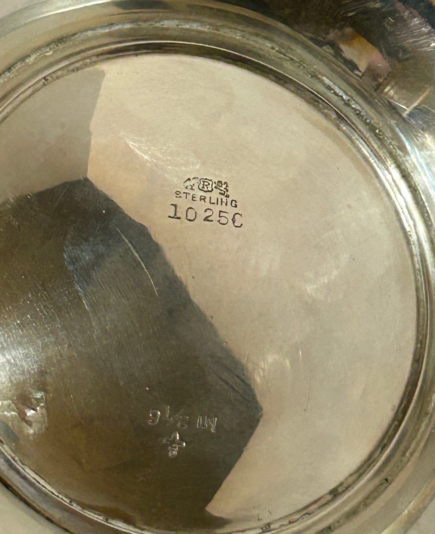 STERLING SILVER REED AND BARTON HEAVY BOWL