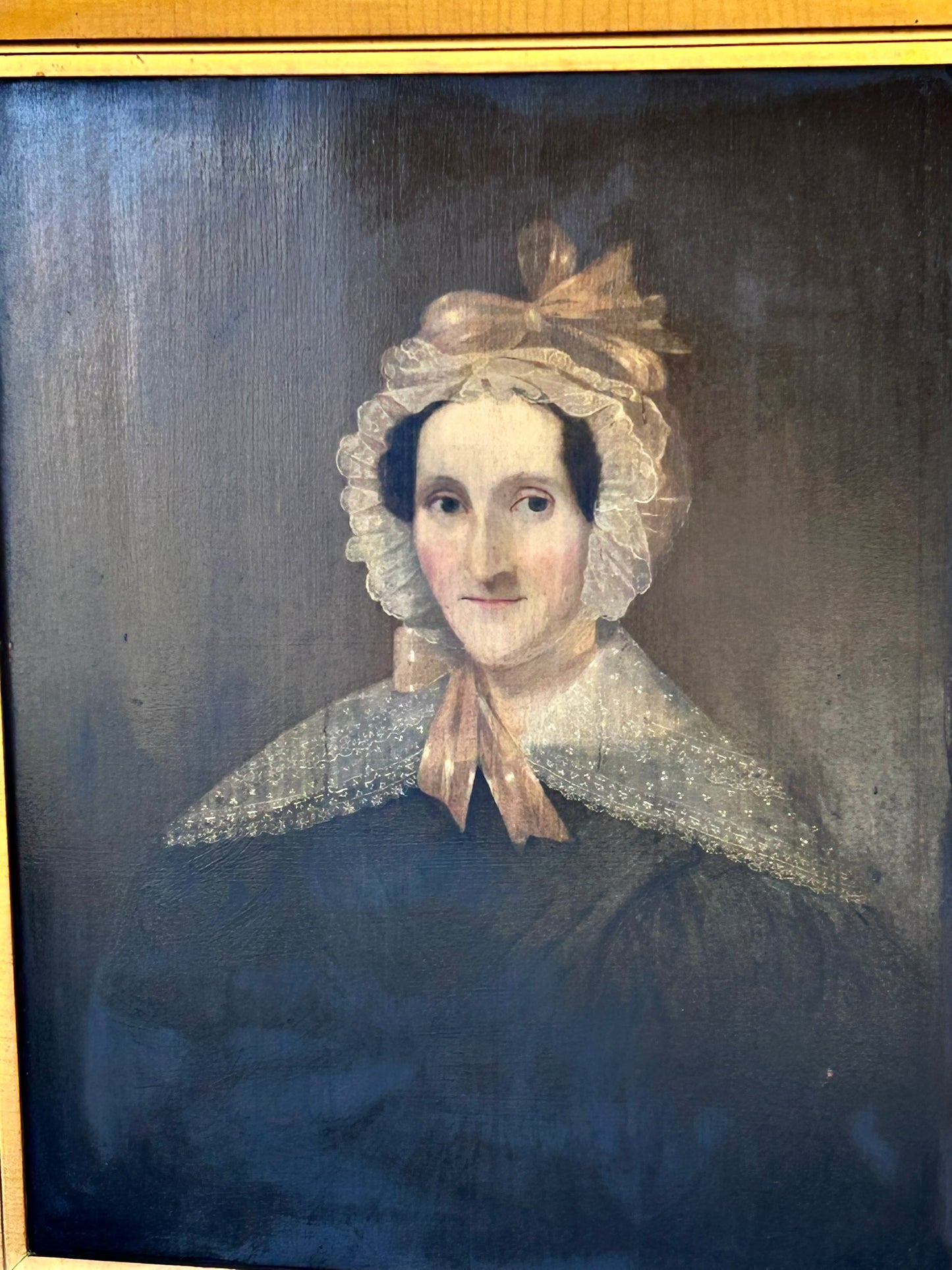 MID 1800'S PAIR OF PORTRAITS OF MAN AND WOMAN - CALL  TEXT FOR PRICE INFORMATION