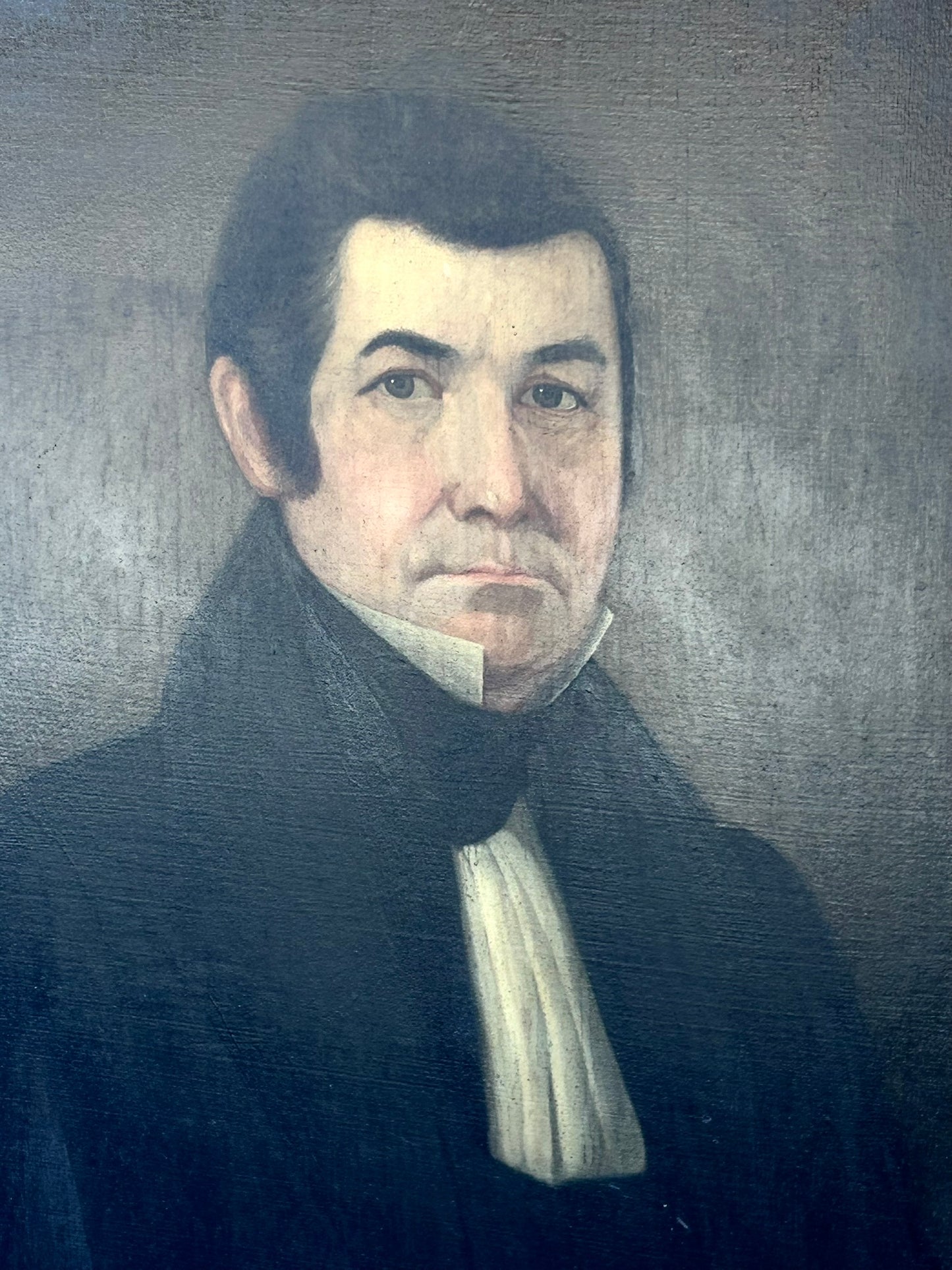 MID 1800'S PAIR OF PORTRAITS OF MAN AND WOMAN - CALL  TEXT FOR PRICE INFORMATION