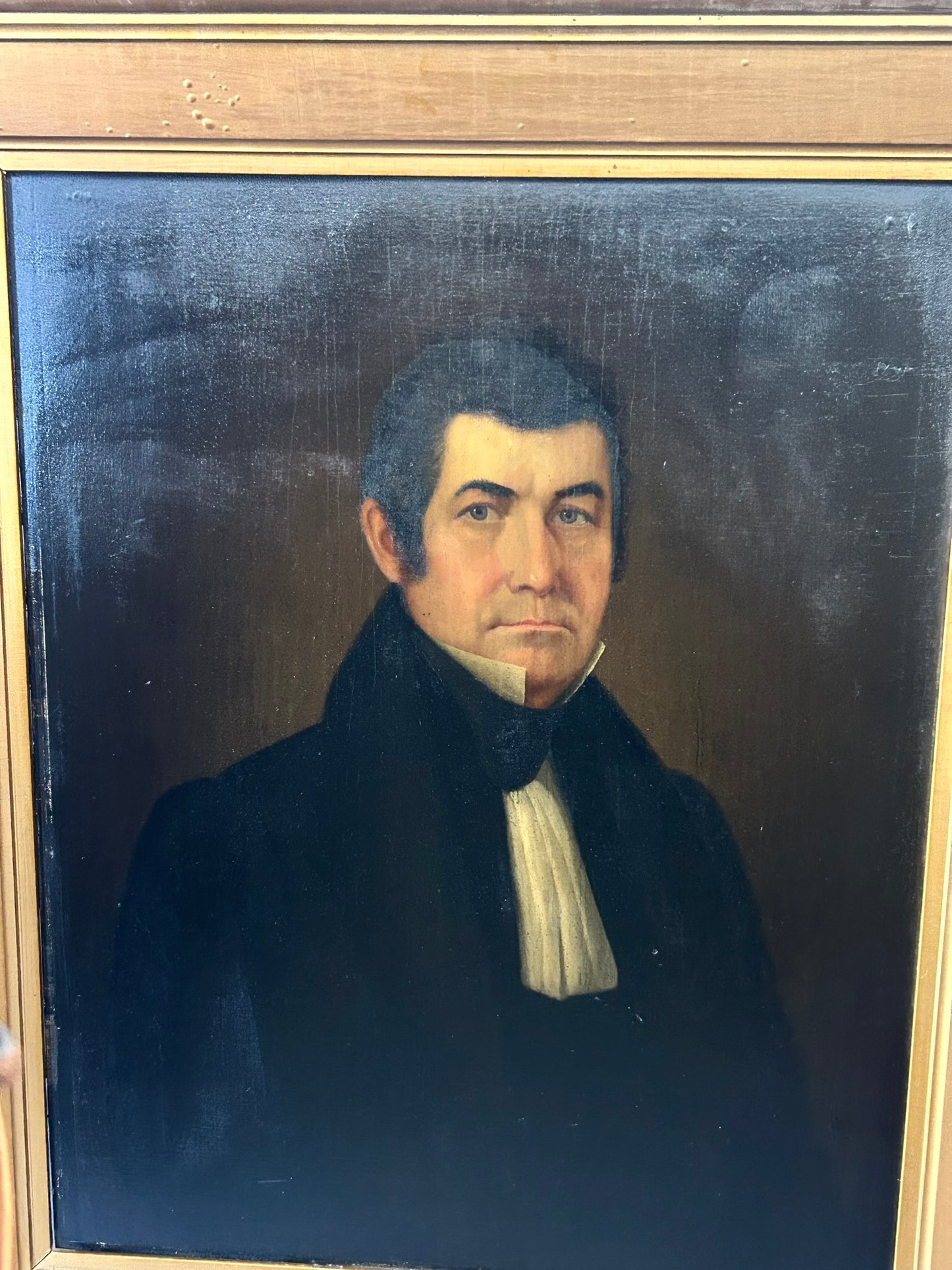 MID 1800'S PAIR OF PORTRAITS OF MAN AND WOMAN - CALL  TEXT FOR PRICE INFORMATION