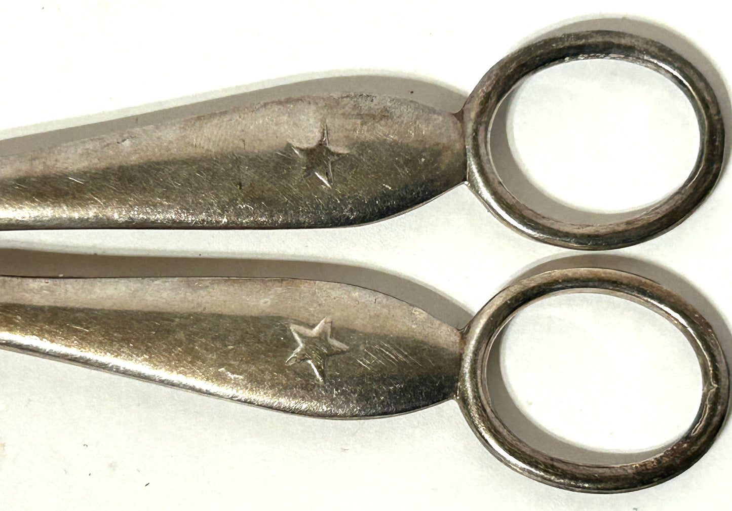 WHITE STAR SHIP LINES SILVER PLATED GRAPE SHEARS