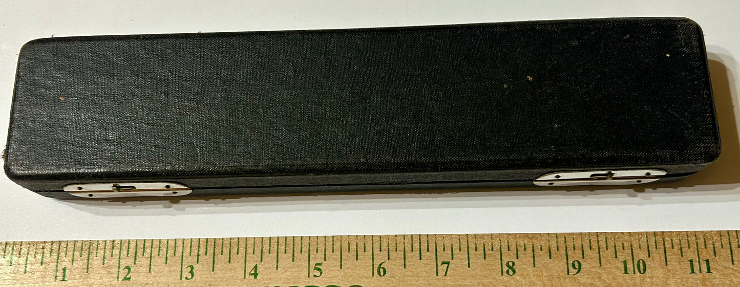 LIGHTNING ROD SALESMAN SAMPLE OF ROD SECTION AND TIP IN CASE
