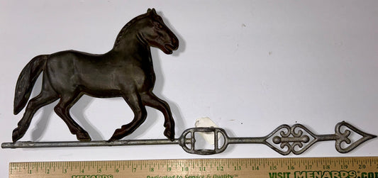 ANTIQUE HORSE WEATHERVANE ARROW