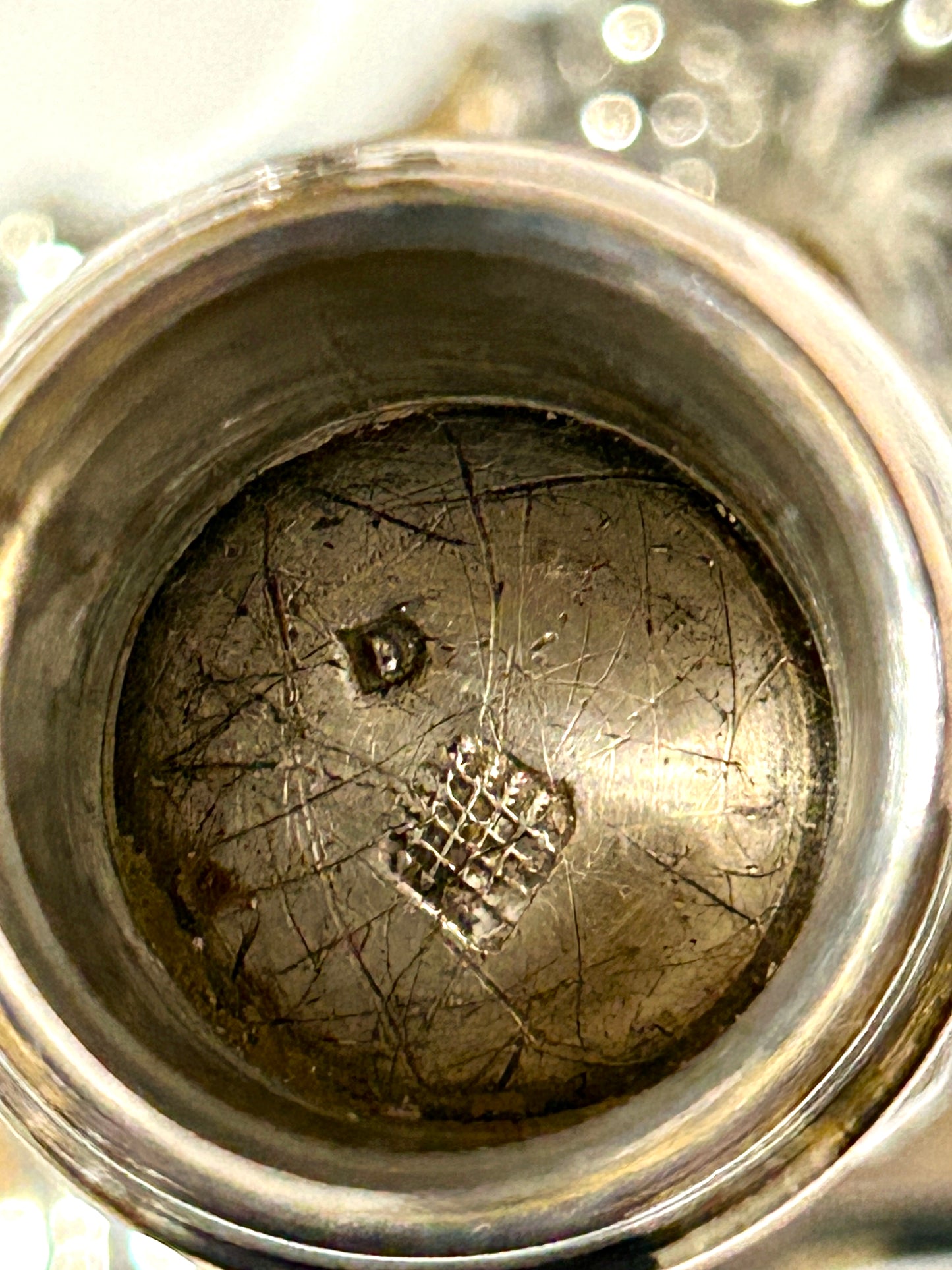 ANTIQUE SHEFFIELD SILVER CANDLESTICKS PAIR BY T. J. CRESWICK