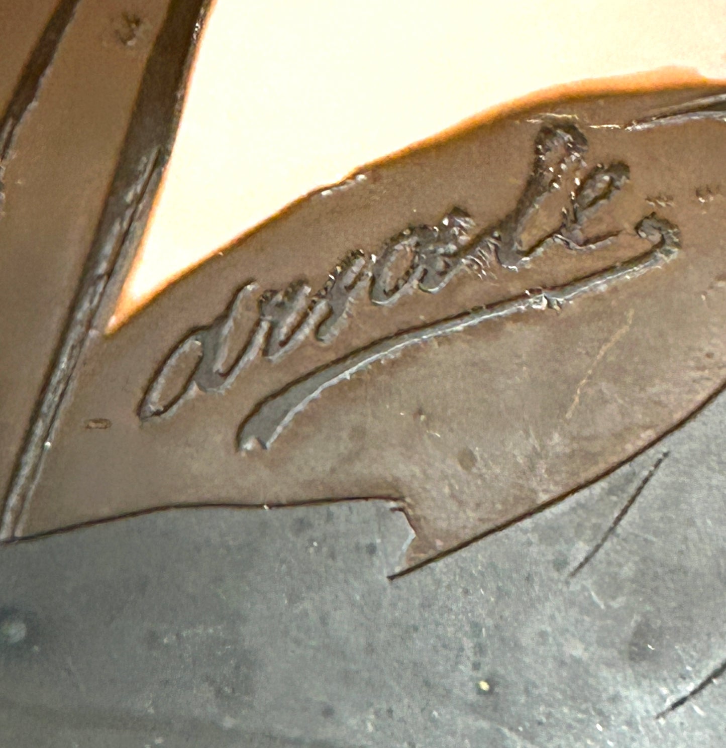 ANTIQUE ARSALL SIGNED CAMEO ART GLASS VASE