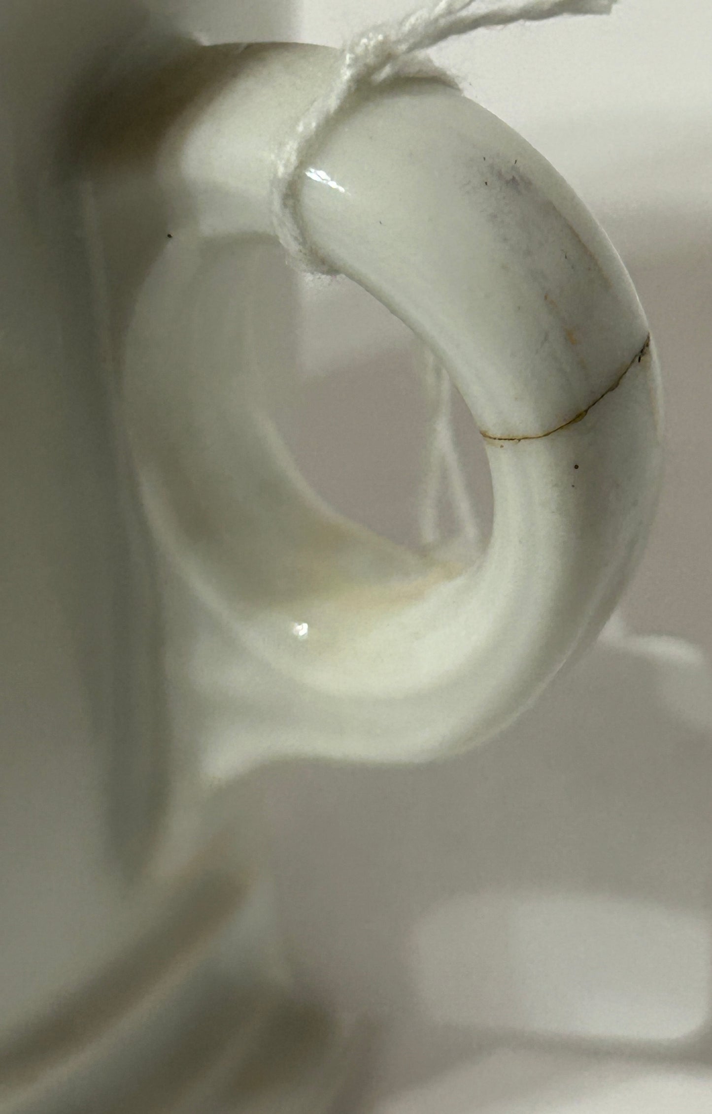 ANTIQUE OCCUPATIONAL SHAVING MUG FOR PAPER HANGER