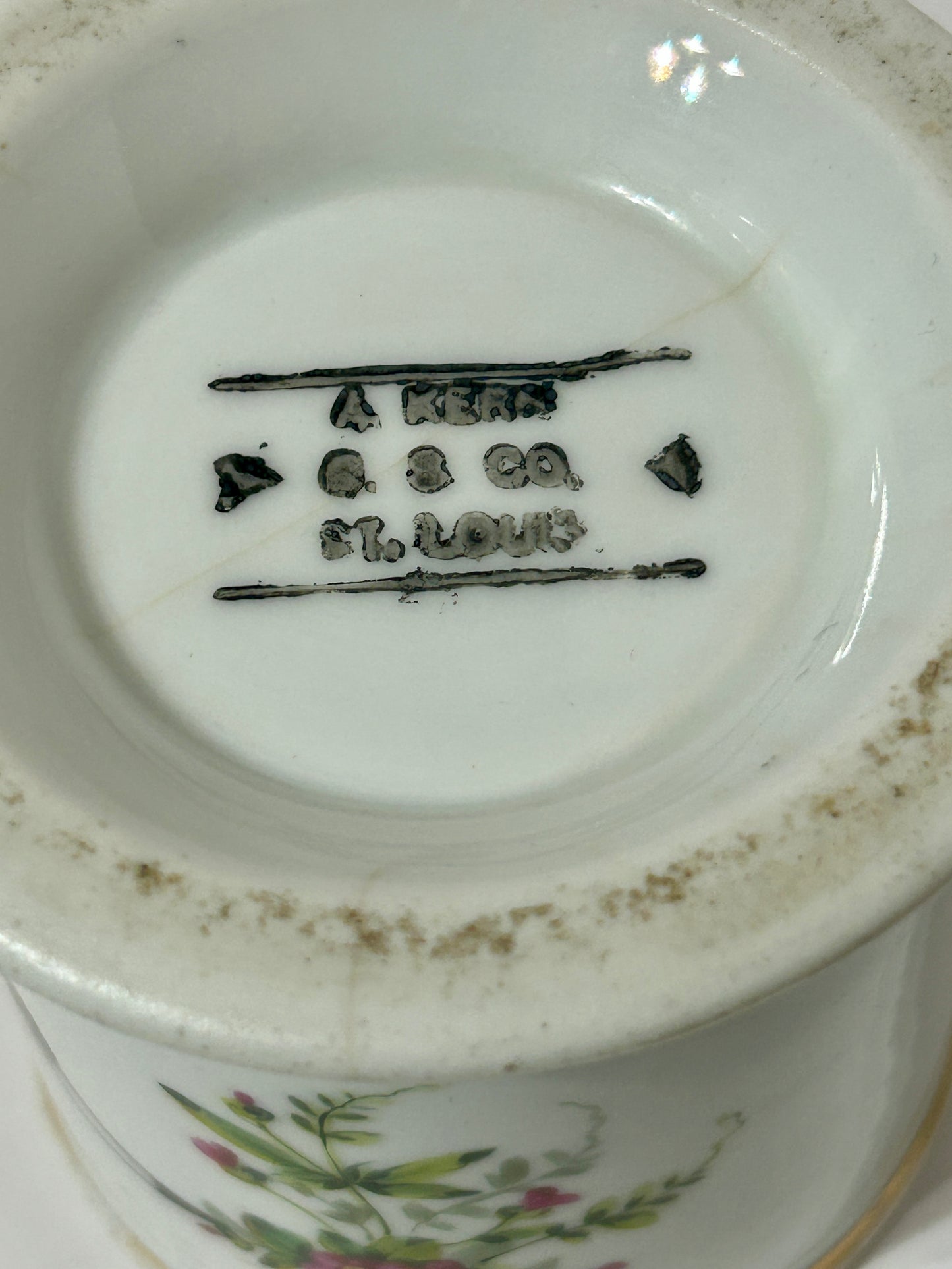 ANTIQUE OCCUPATIONAL SHAVING MUG OF BUTCHER