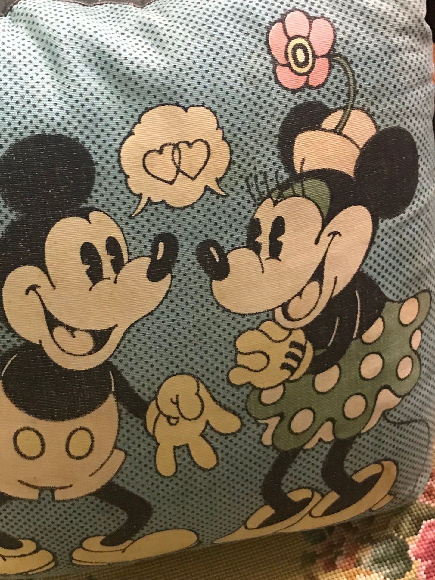 EARLY MICKEY MOUSE PILLOW