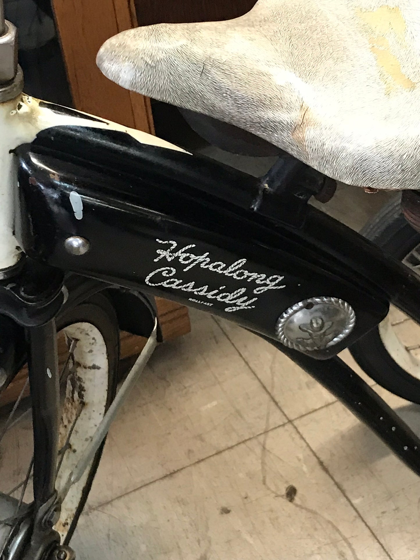 HOPALONG CASSIDY 1950'S  TRICYCLE