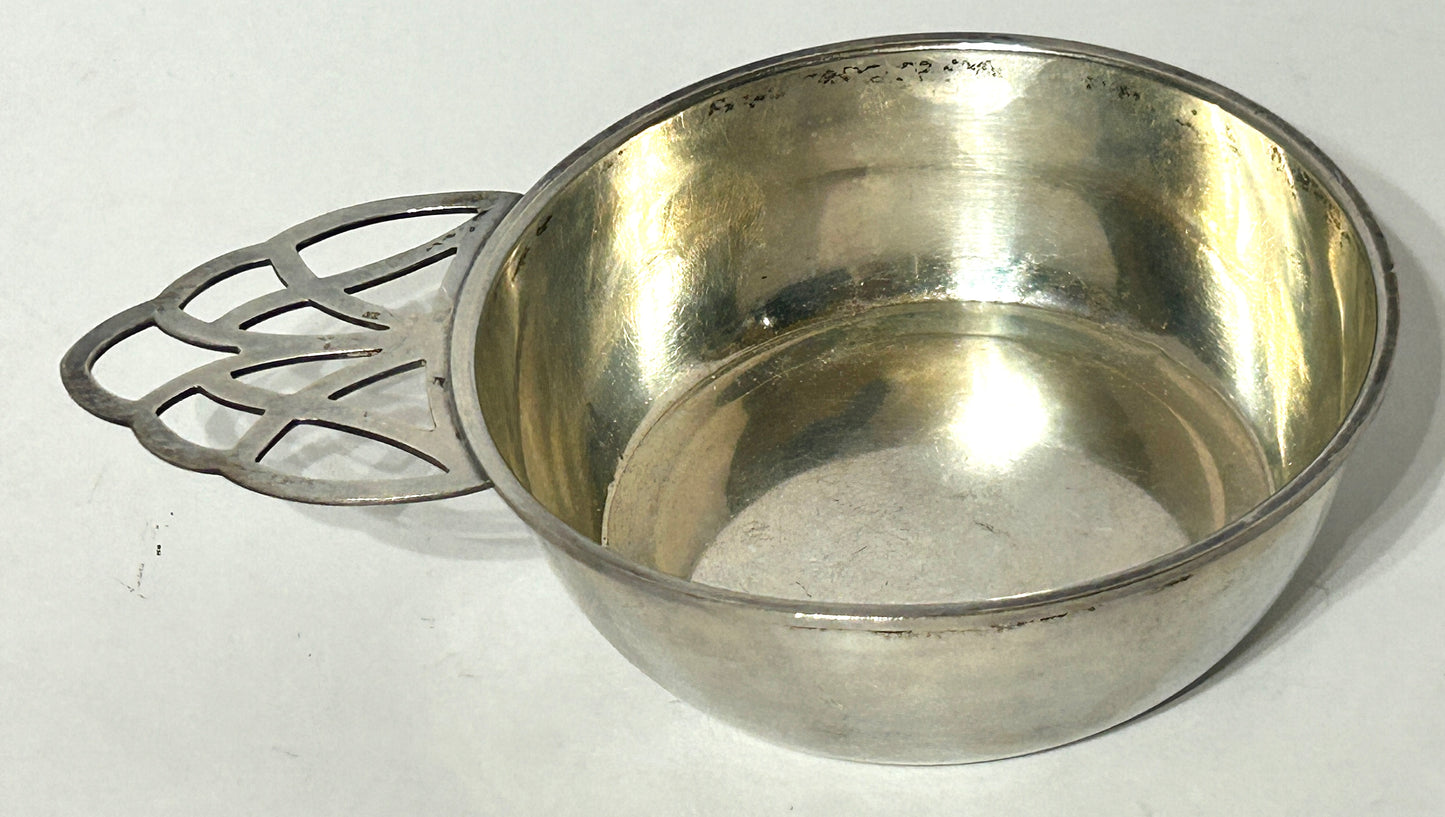 STERLING SILVER PORRINGER BY STEIFF
