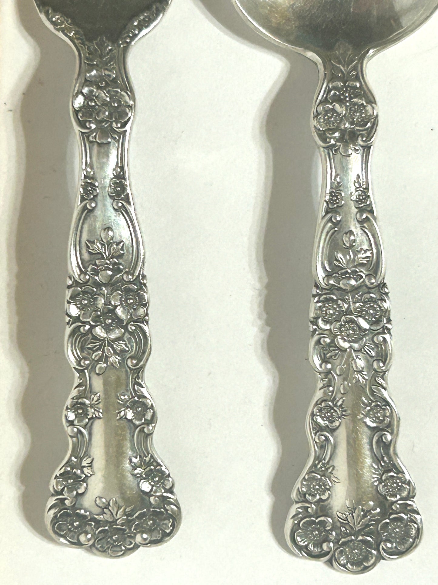 ANTIQUE STERLING SILVER GORHAM CHILD'S FORK AND SPOON