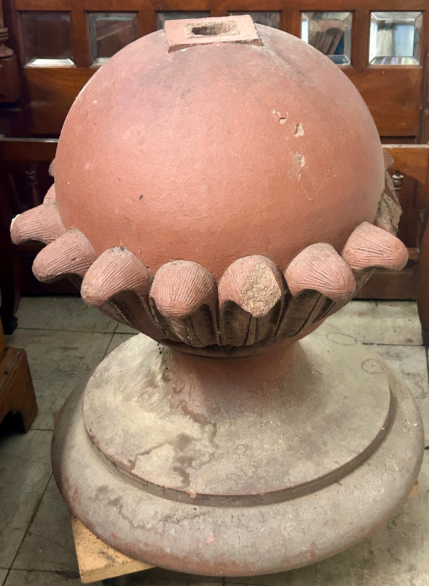 ANTIQUE TERRACOTTA SPHERE