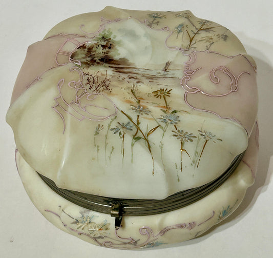 WAVECREST LARGE BOX WITH SCENIC DESIGN