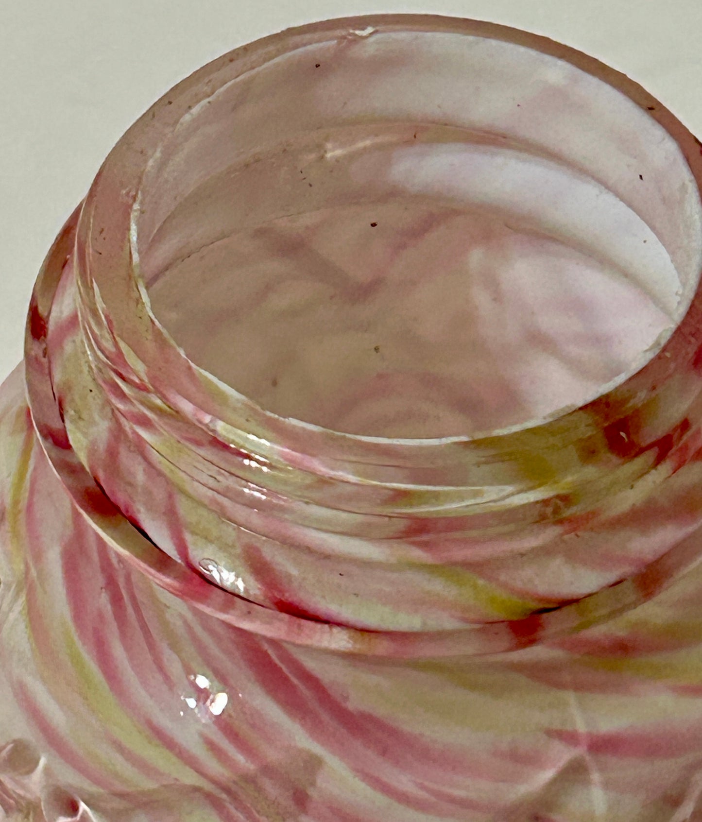 NORTHWOOD GLASS ROYAL OAK SPATTER SUGAR SHAKER