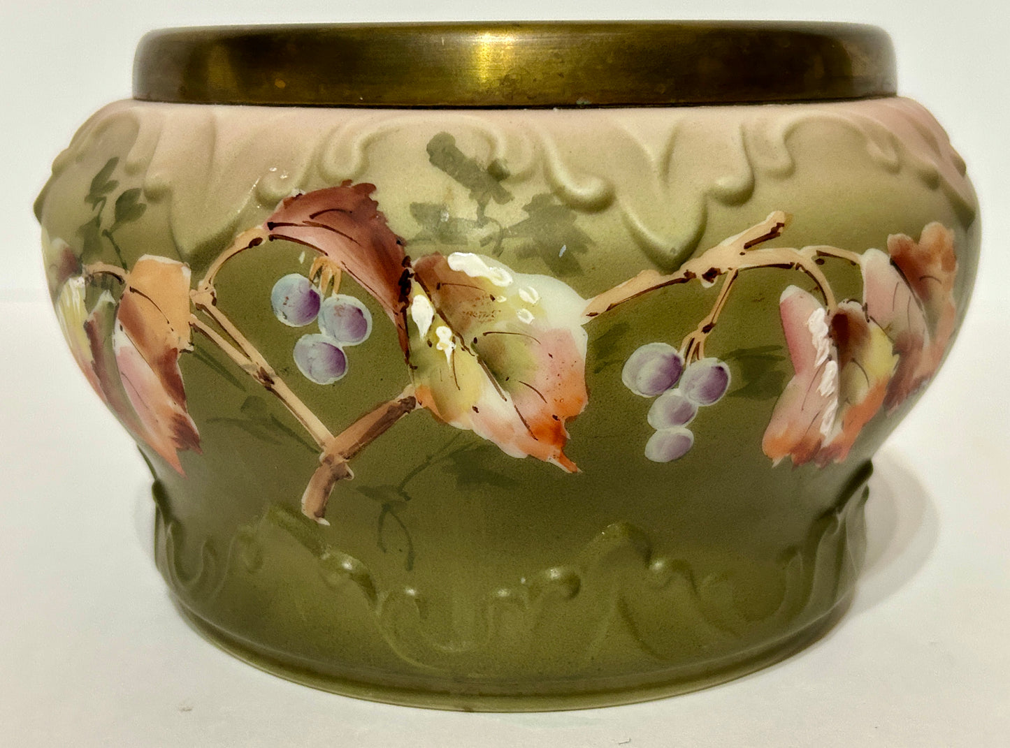 NAKARA GLASS BY C. F. MONROE BOWL FERNER