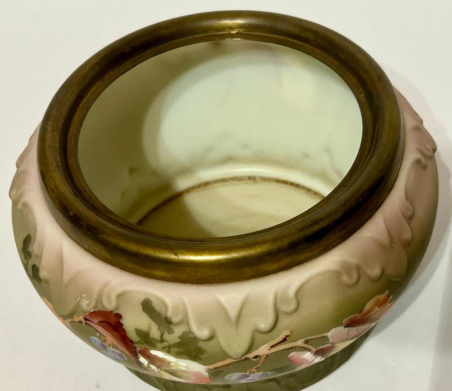 NAKARA GLASS BY C. F. MONROE BOWL FERNER