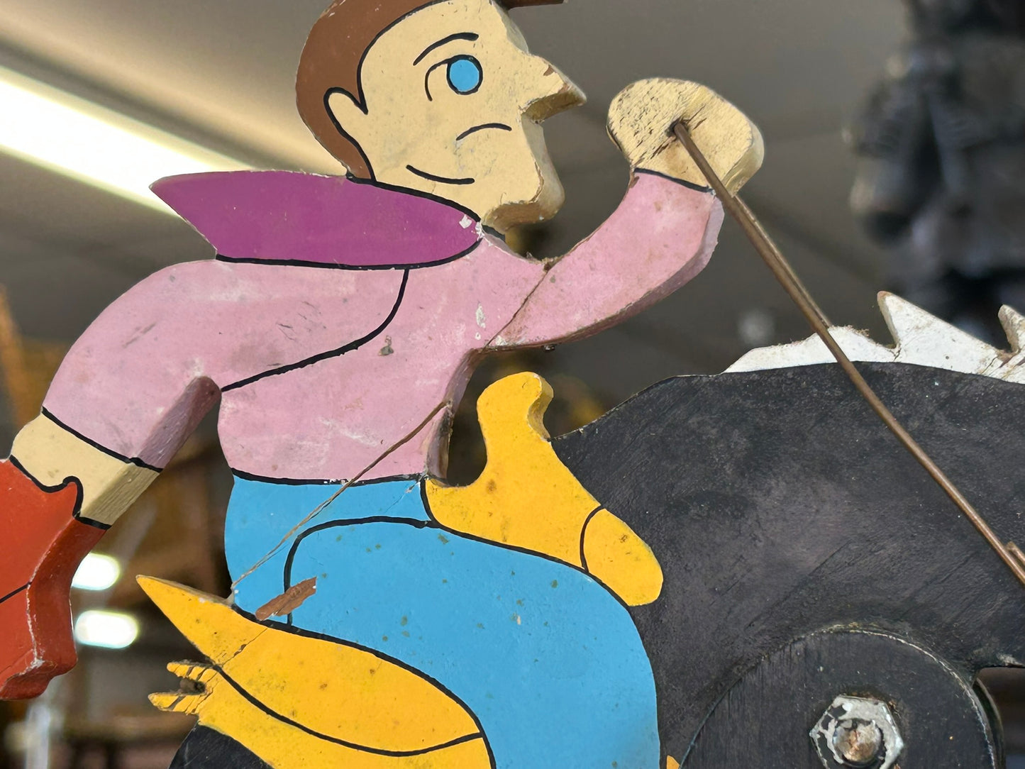 COWBOY WHIRLIGIG