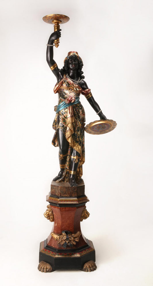 ANTIQUE BLACKAMOOR FIGURE