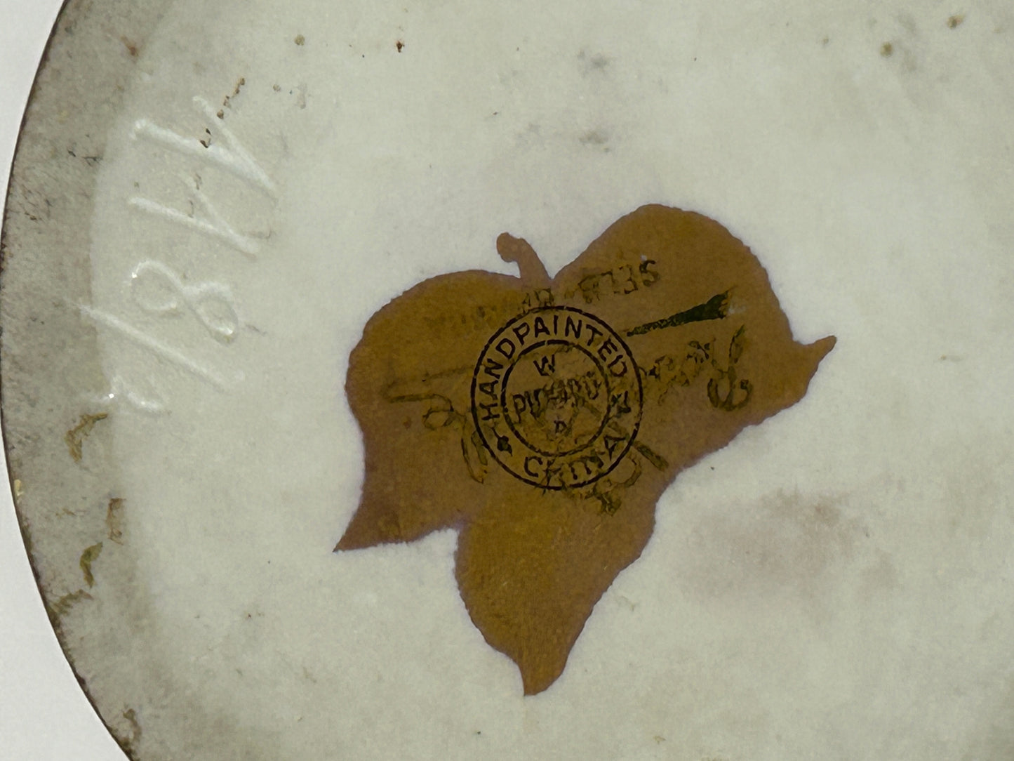 PICKARD VELUM FINISH HANDPAINTED LANDSCAPE VASE SIGNED CHALLINOR