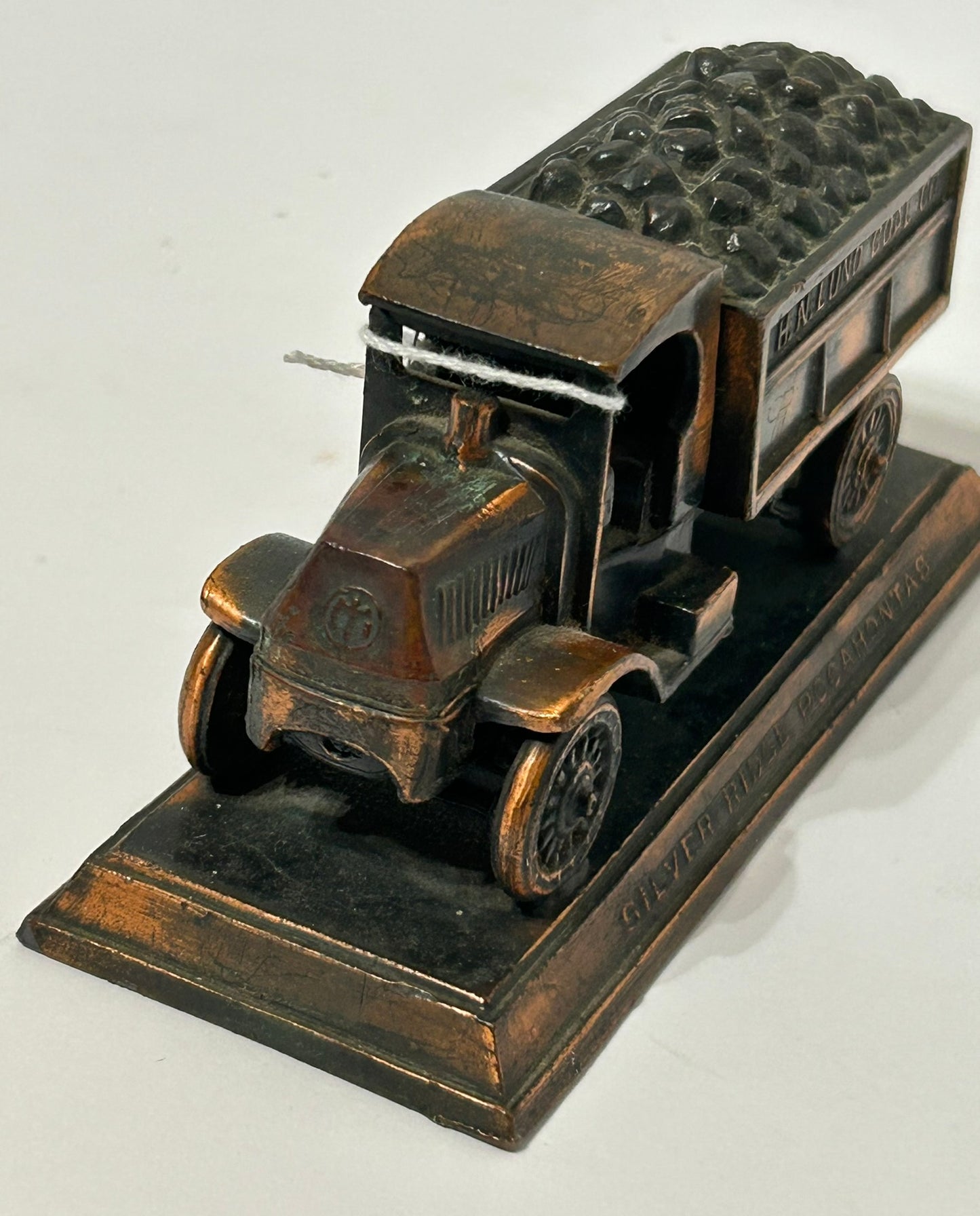 ADVERTISING TRUCK PAPERWEIGHT FOR LUND COAL COMPANY
