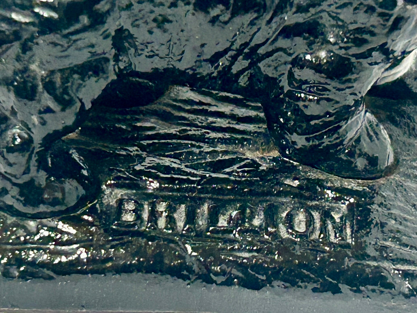 BRILLION IRON WORKS CAST IRON DOG FIGURAL PAPERWEIGHT