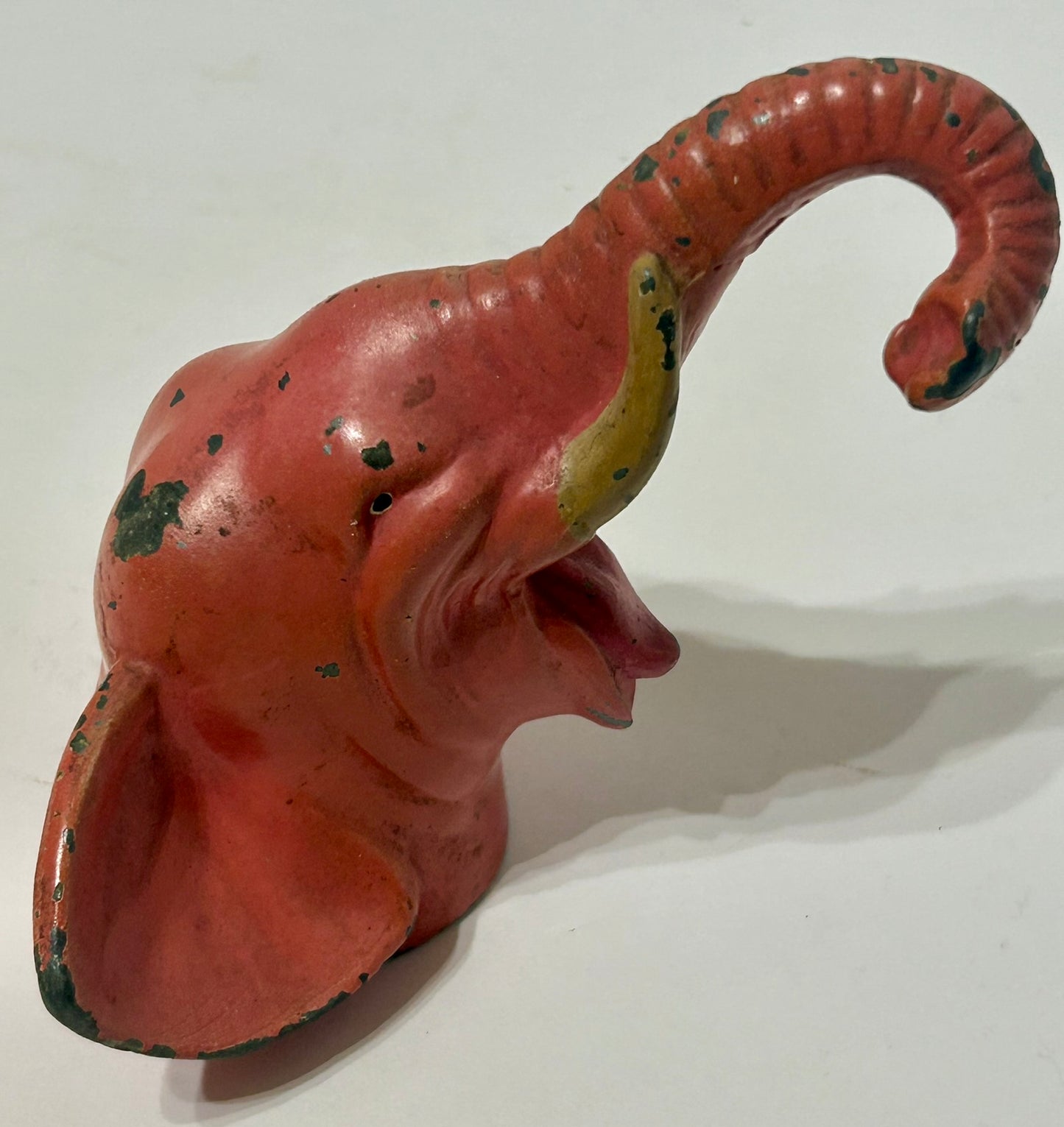 PINK ELEPHANT FIGURAL METAL BOTTLE OPENER