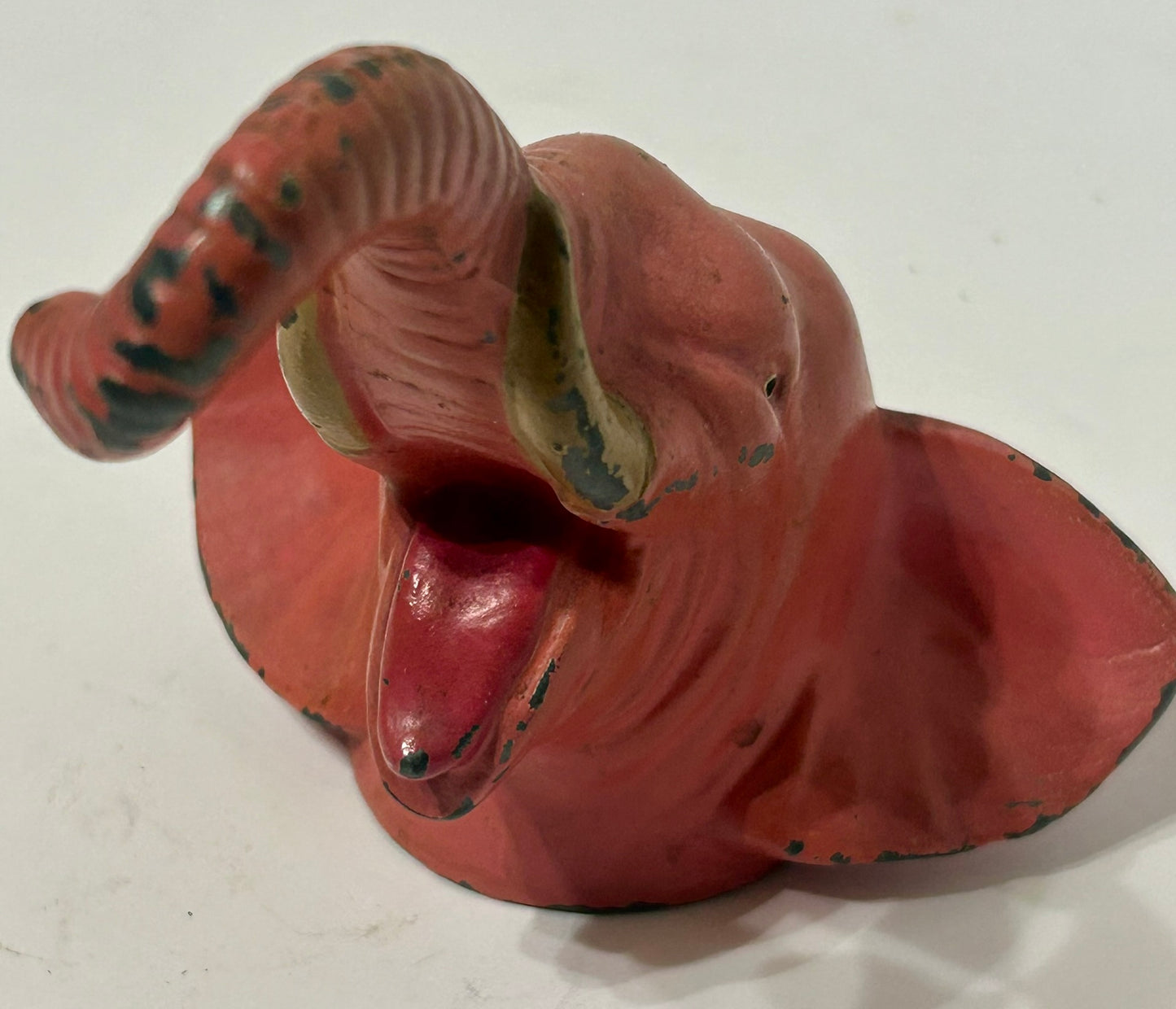 PINK ELEPHANT FIGURAL METAL BOTTLE OPENER