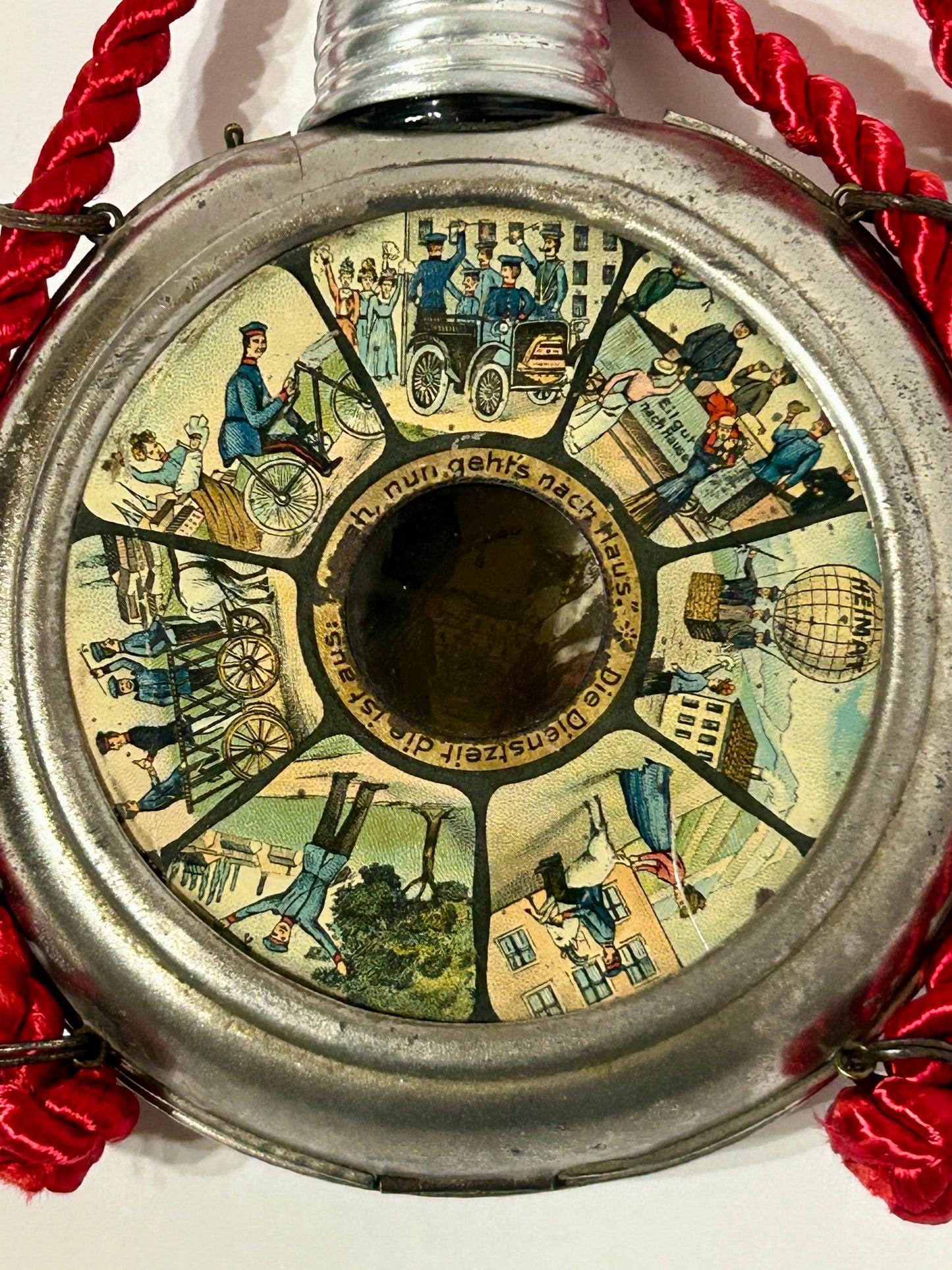 GERMAN REGIMENTAL FLASK FROM EARLY 1900'S