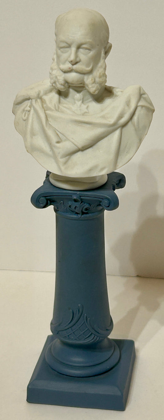 ANTIQUE EMPERIOR FRANZ JOSEPH PARIAN STATUE