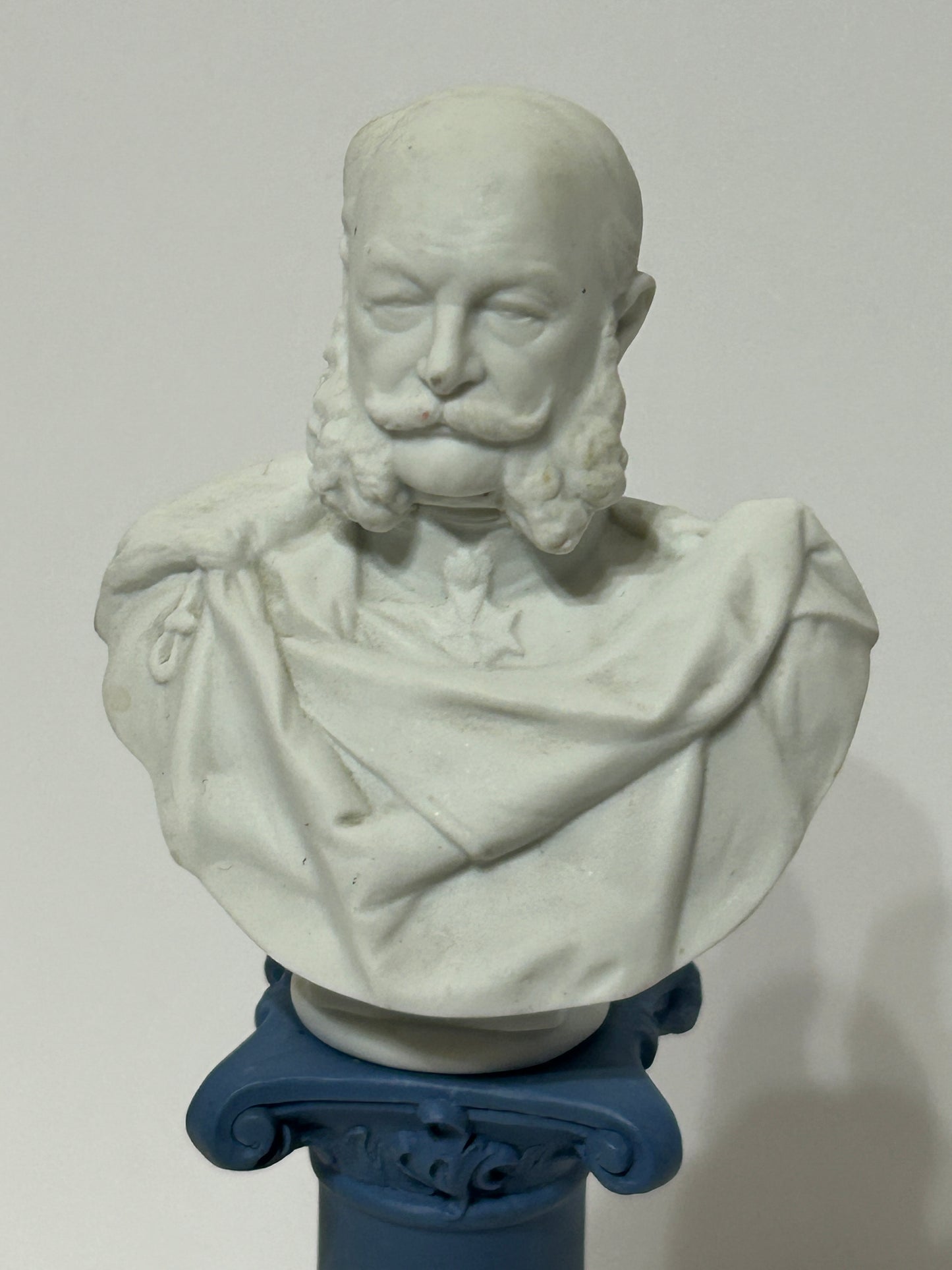 ANTIQUE EMPERIOR FRANZ JOSEPH PARIAN STATUE