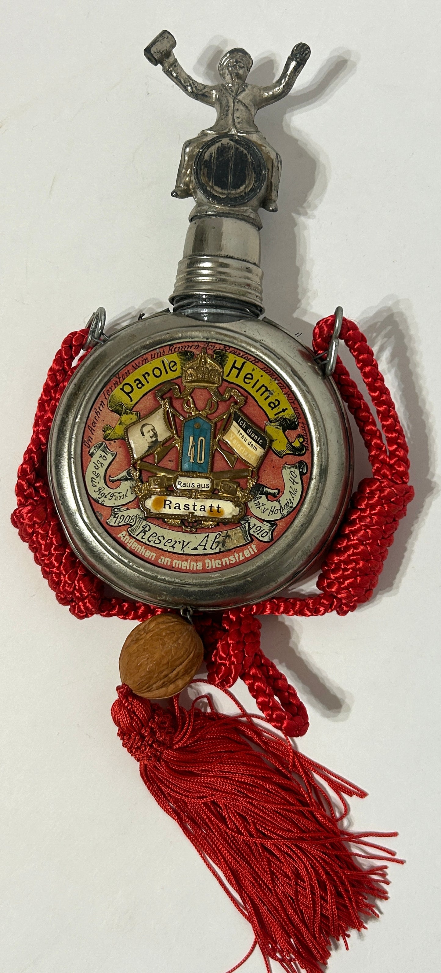 IMPERIAL GERMAN REGIMENTAL FLASK 1908-1910 FOR SALE