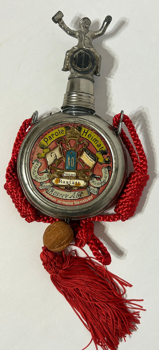 IMPERIAL GERMAN REGIMENTAL FLASK 1908-1910 FOR SALE