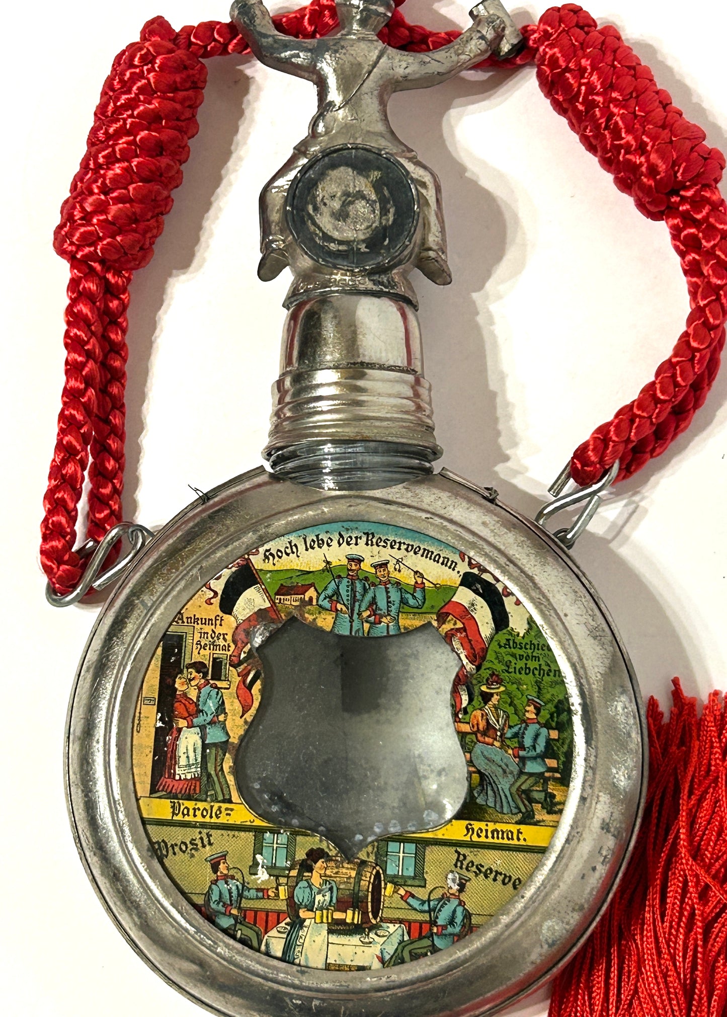 IMPERIAL GERMAN REGIMENTAL FLASK 1908-1910 FOR SALE