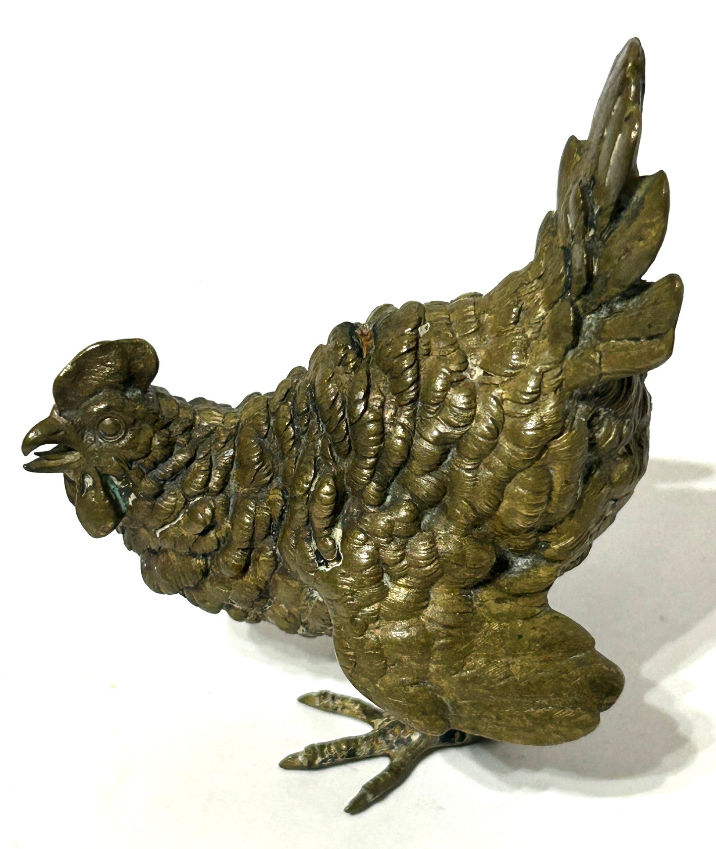 FRANZ BERGMAN BRONZE CHICKEN