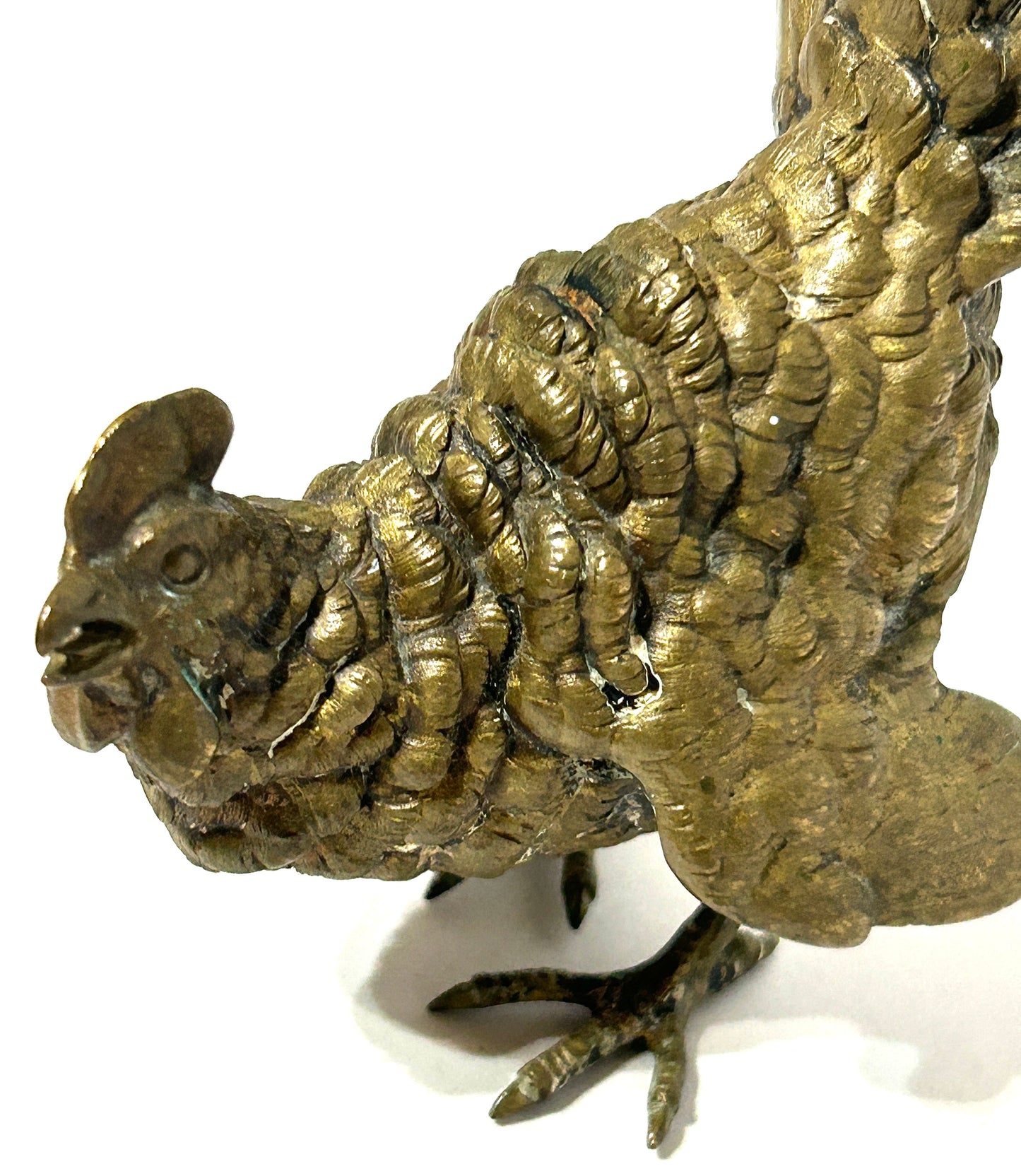 FRANZ BERGMAN BRONZE CHICKEN