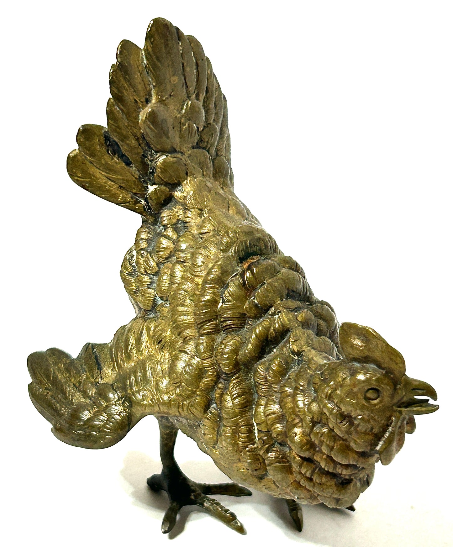 FRANZ BERGMAN BRONZE CHICKEN