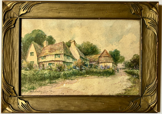 DEYTON FORBES 1861-1939 WATERCOLOR SCENE