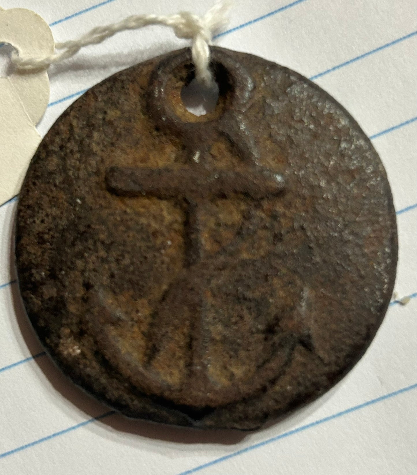 ACME FOLDING DECOY CO. ST. LOUIS MO. IRON DECOY WEIGHT