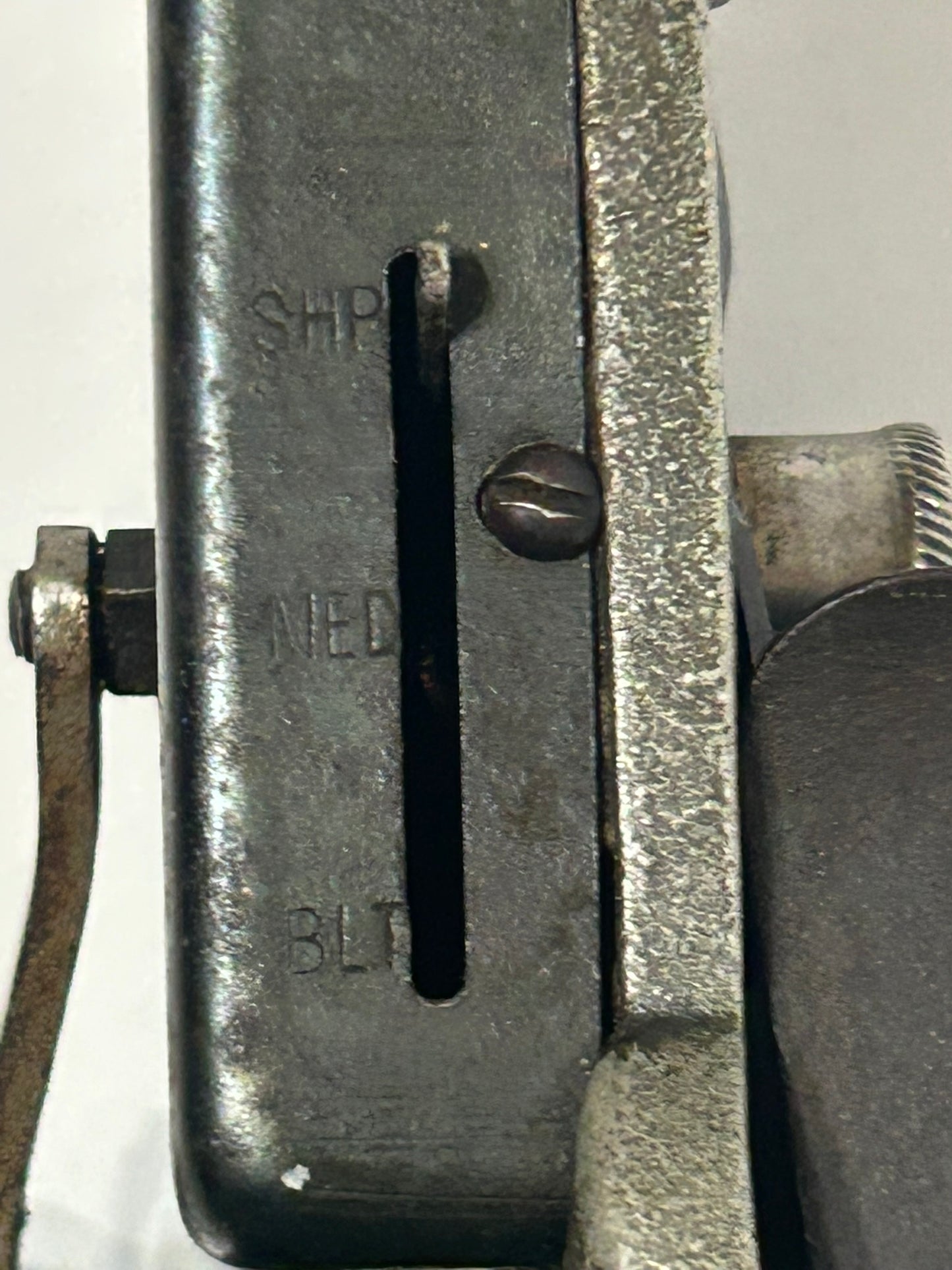 ANTIQUE PENCIL SHARPENER "THE RIGHT"