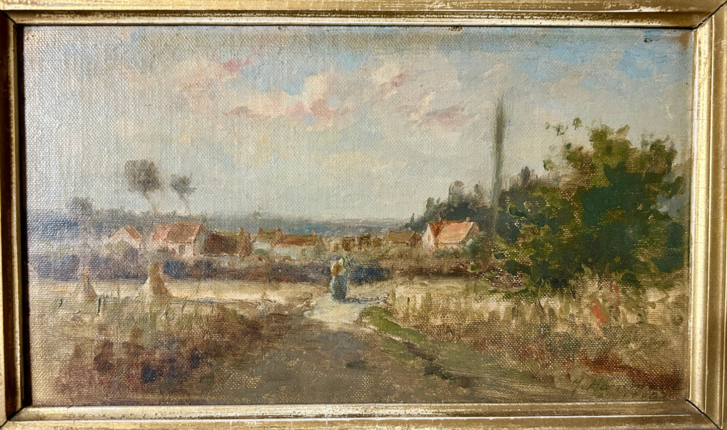 JOHN HAMMOND 1843-1939 NEW BRUNSWICK ARTIST PAINTING