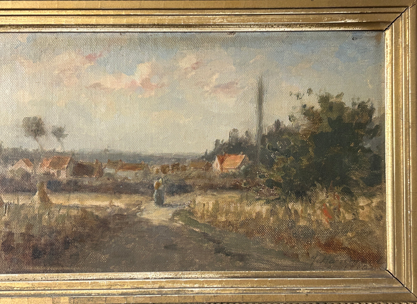 JOHN HAMMOND 1843-1939 NEW BRUNSWICK ARTIST PAINTING