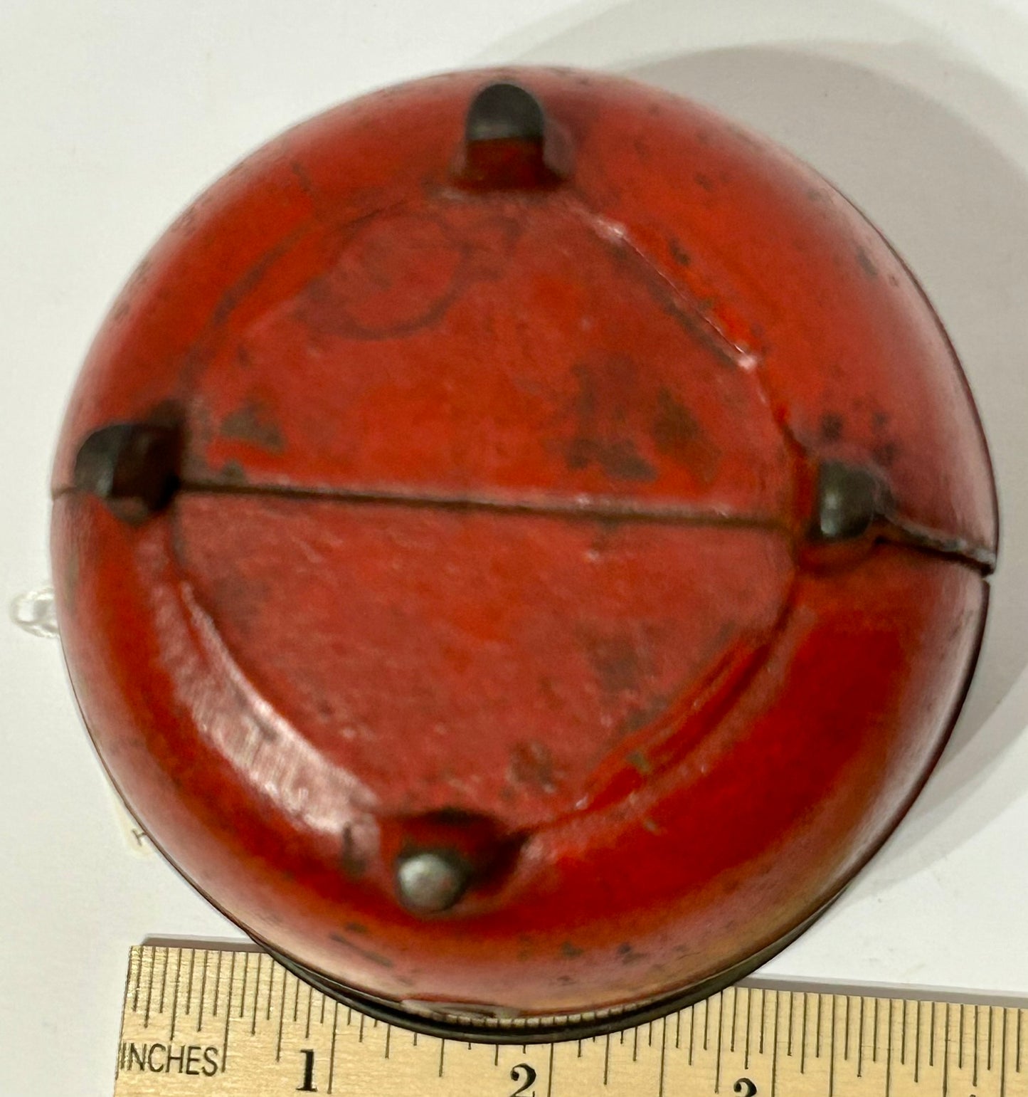 BEAN POT NICKEL REGISTER CAST IRON ANTIQUE STILL BANK