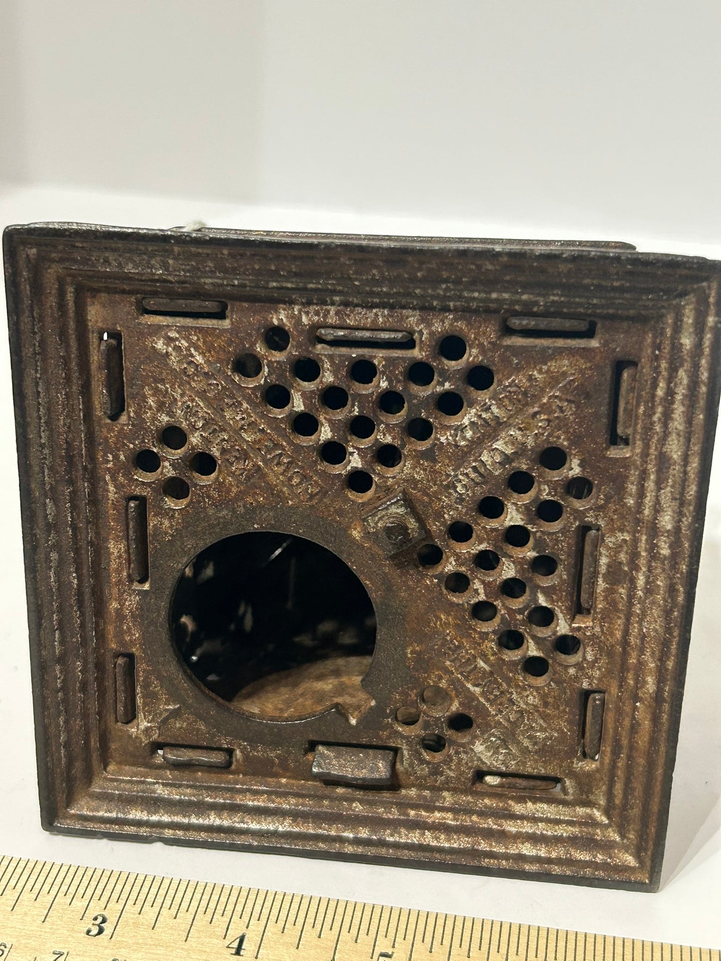 ANTIQUE COLUMBIA IRON BANK