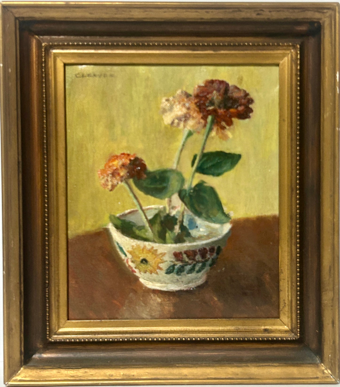 NEBRASKA ARTIST ALICE CLEAVER PAINTING -