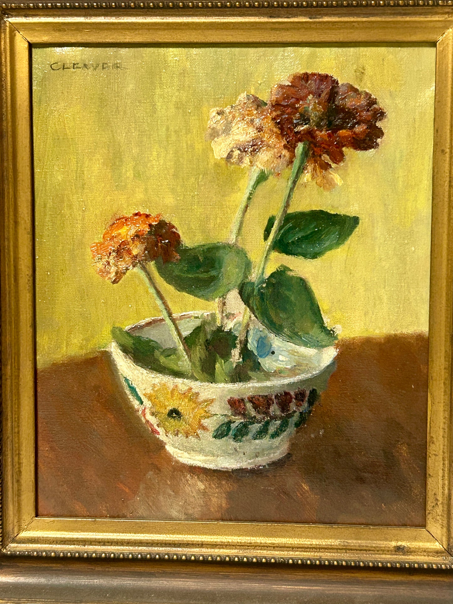 NEBRASKA ARTIST ALICE CLEAVER PAINTING -